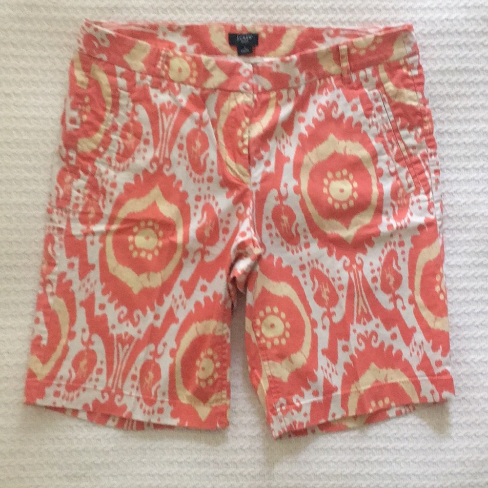 J Crew City Fit Bermuda Shorts